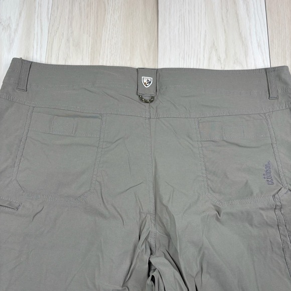 Kuhl Mens Greenish Flat Front Workout Outerwear Renegade Cargo 9" Shorts Size 42 - Picture 4 of 15